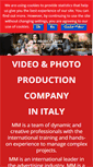 Mobile Screenshot of mmproductions.it